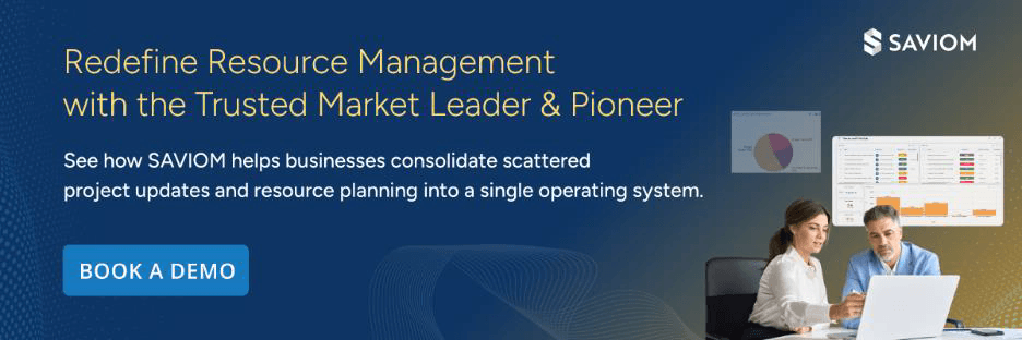 Banner displaying the most trusted market leader and pioneer of resource management.