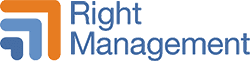Right Management logo displayed as a featured enterprise client