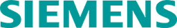 Siemens logo displayed as a featured enterprise client