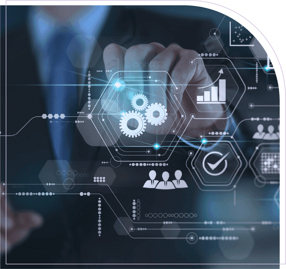 Operations leader managing digital process optimization