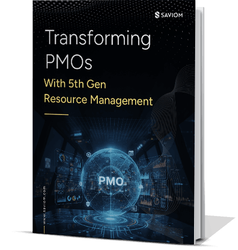 ebook on transforming PMOs with 5th gen resource management