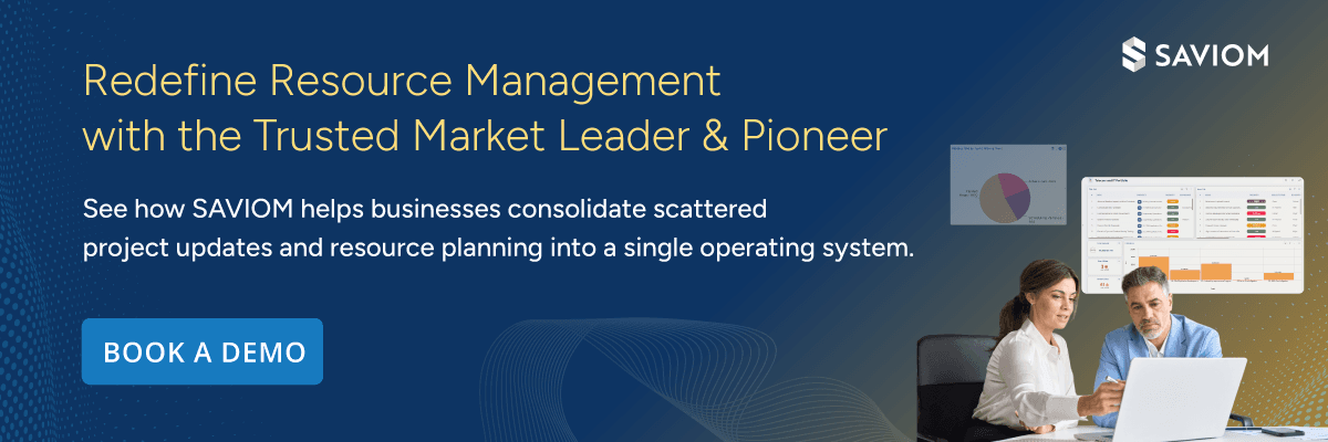 Banner displaying the most trusted market leader and pioneer of resource management.