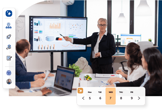AI-powered resource financial intelligence dashboard highlighting cost, revenue, and margin insights