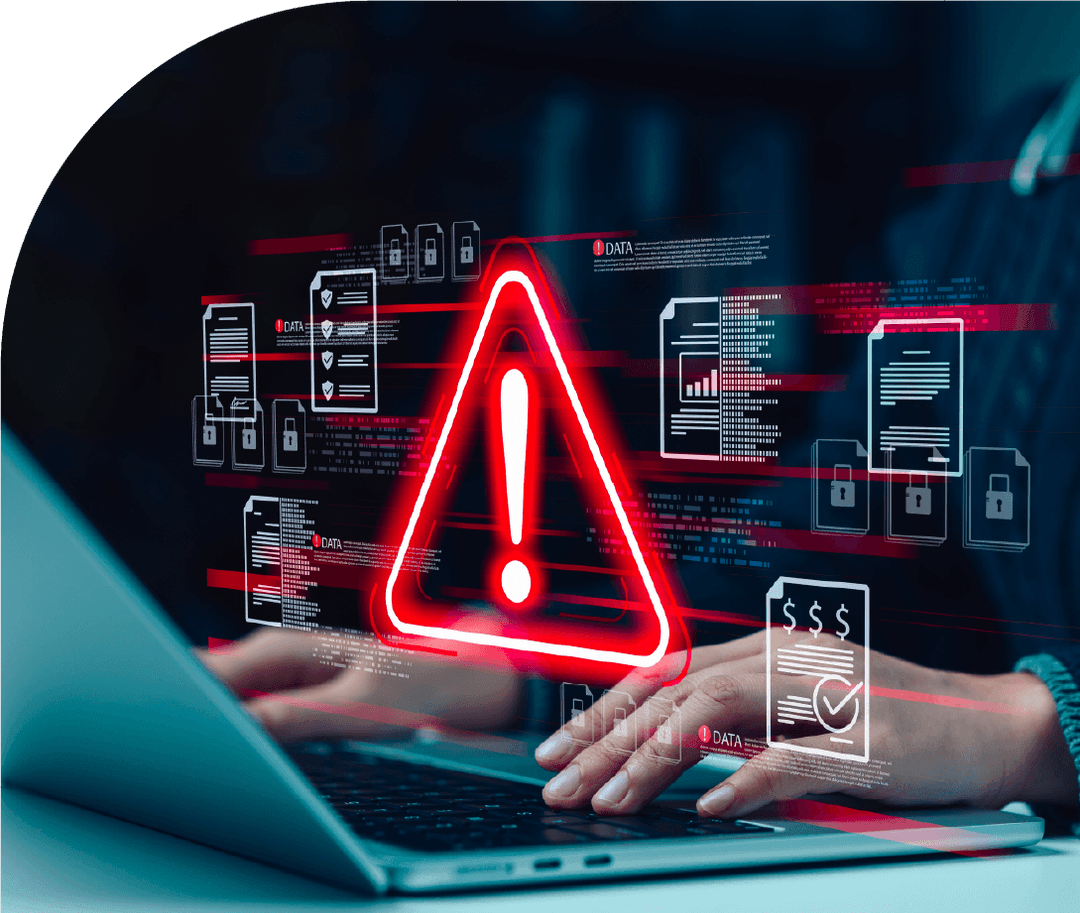 Digital interface displaying potential capacity gap alerts