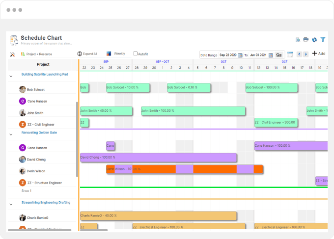 Achieve agile scheduling with easy drag and drop