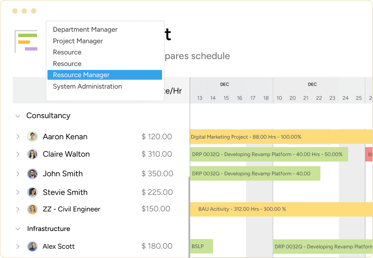 Training scheduling software Portals, Dashboards, Analytics, and Reports