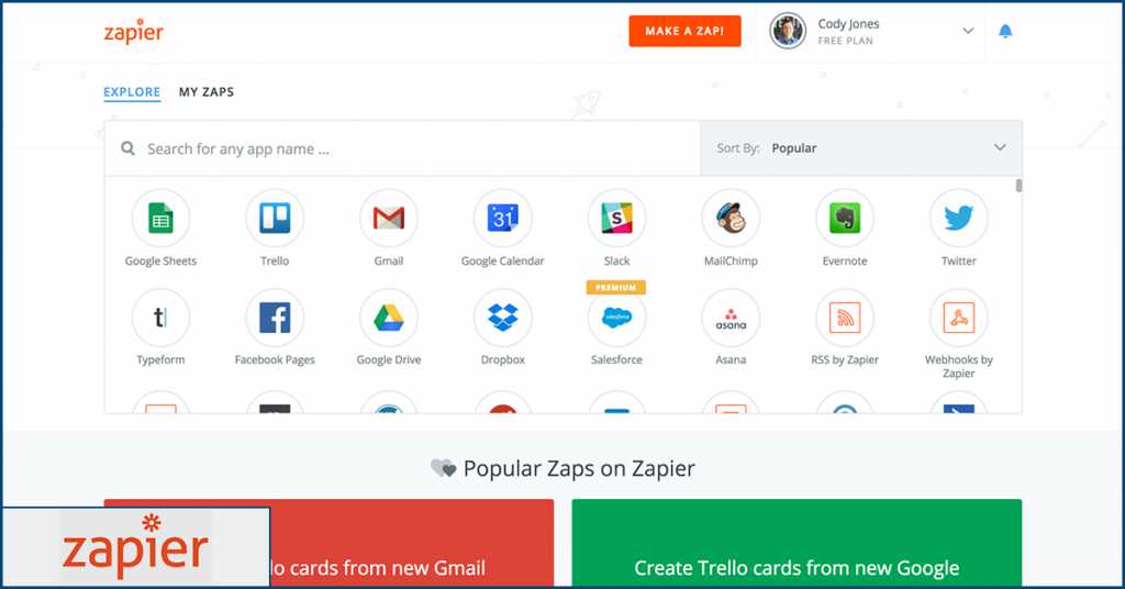 Zapier tool