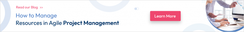 Manage resources in agile project management