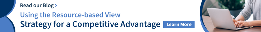 using the resource based view strategy for competitive advantage