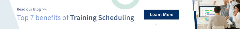 Benefits of training scheduling