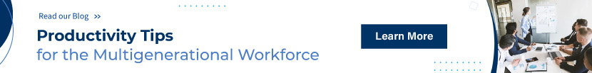 productivity tips for the multigenerational Workforce