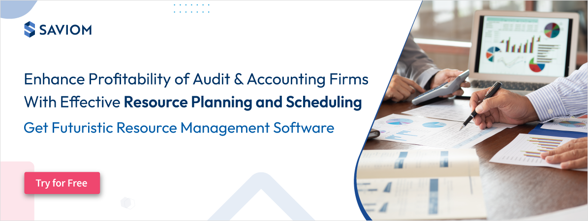 Benefits of resource planning and scheduling in audit and accounting firms