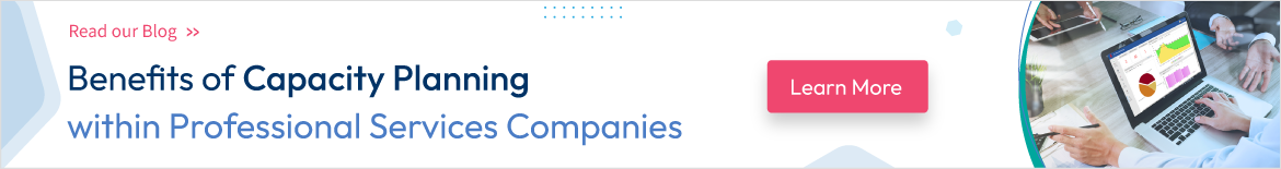 Advantages of capacity planning within professional service firms