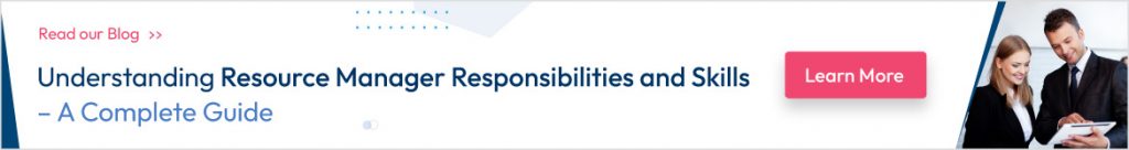 resource manager responsibilities and skills