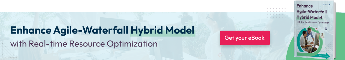 Enhance agile-hybrid waterfall model with real-time resource optimisation