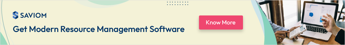 Banner displaying get modern resource management software
