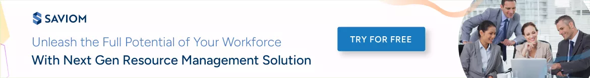 Banner displaying unlocking workforce potential using next-gen resource management solution 