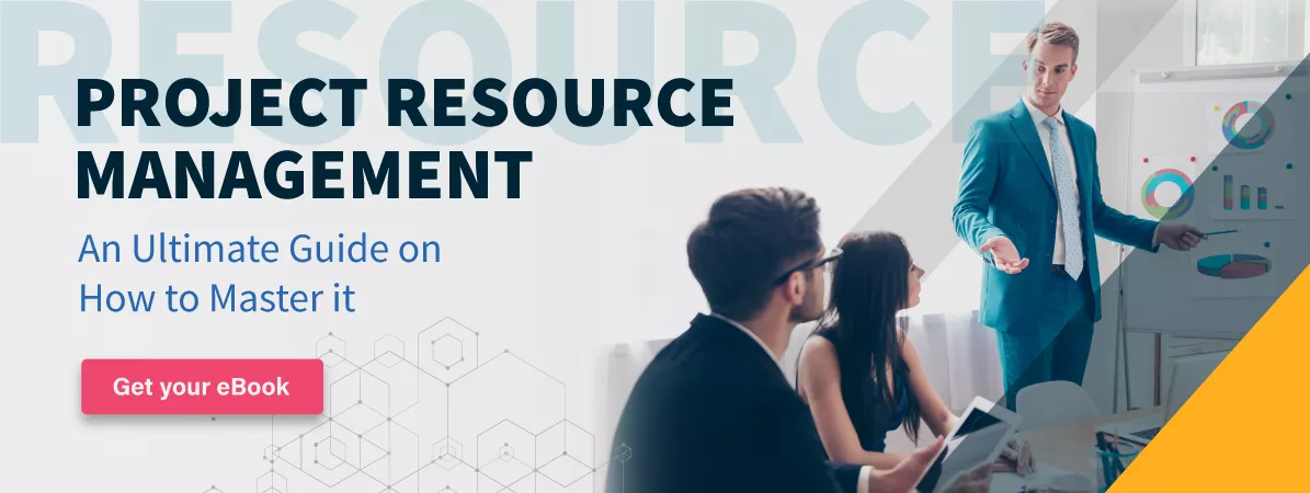 Banner displaying project resource management an ultimate guide on how to master it