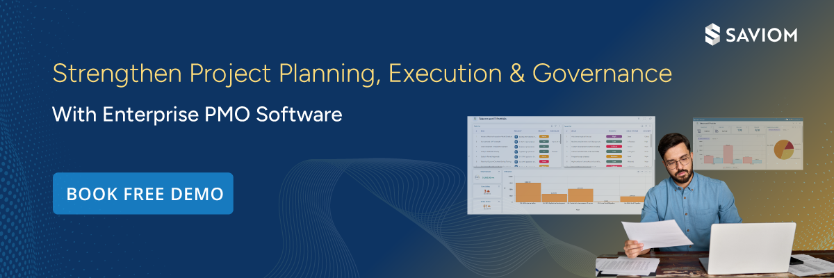 Banner showcasing the most advanced enterprise project management office software for large organizations.